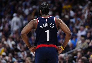 哈登上半场0助攻 个人2019年以来首次！