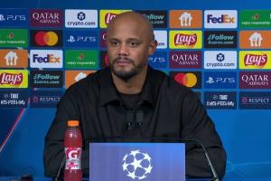 孔帕尼： 希望阿什拉夫早日康复，穆西亚拉也遭遇过类似情况