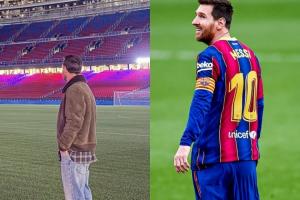 记者：梅西重返诺坎普时拉波尔塔在客场，两人关系没有改善